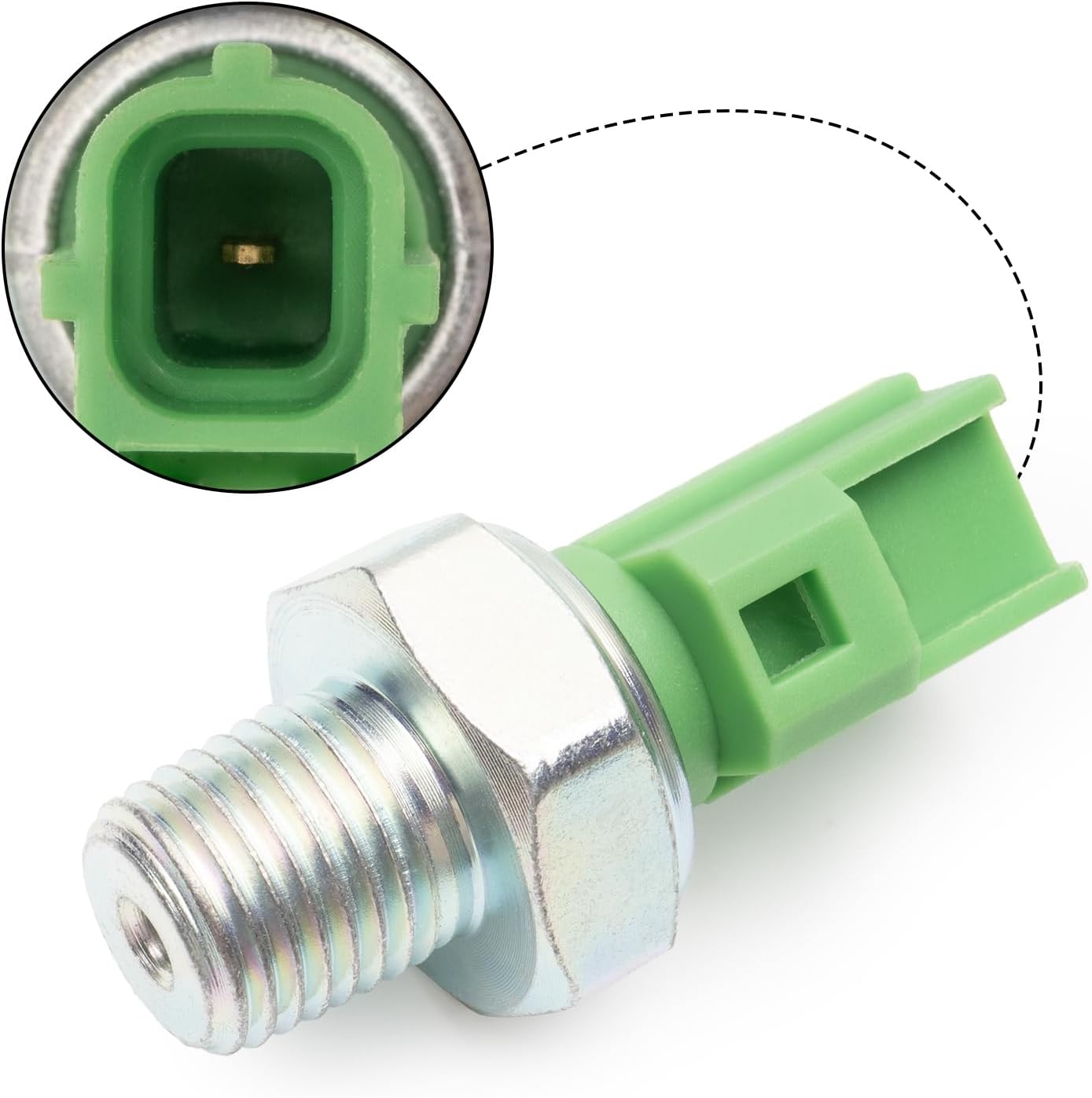 LF0118501 Oil Pressure Sender Switch Compatible with Ford Focus 2.0L 2.3L 2.5L,Escape 2.3L,Ecosport 2.0L,Mondeo 2.5L.Figo 1.5L,Mazda 3 2.0L,Mx-5 Miata 2.0L,Tribute 2.3L.