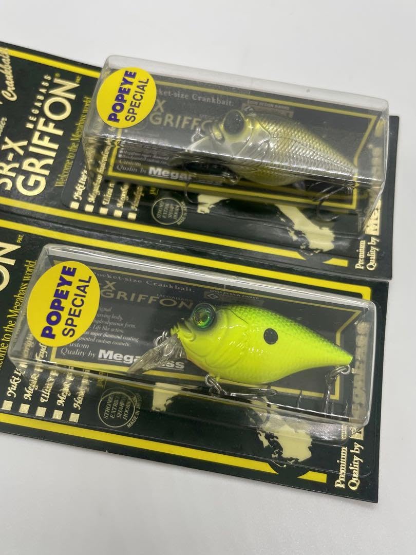 ☆新品☆ポパイオリカラ☆メガバス　SRXグリフォン　ポップX　2個セット ☆新品☆ポパイオリカラ☆メガバス SRXグリフォン ポップX 2個