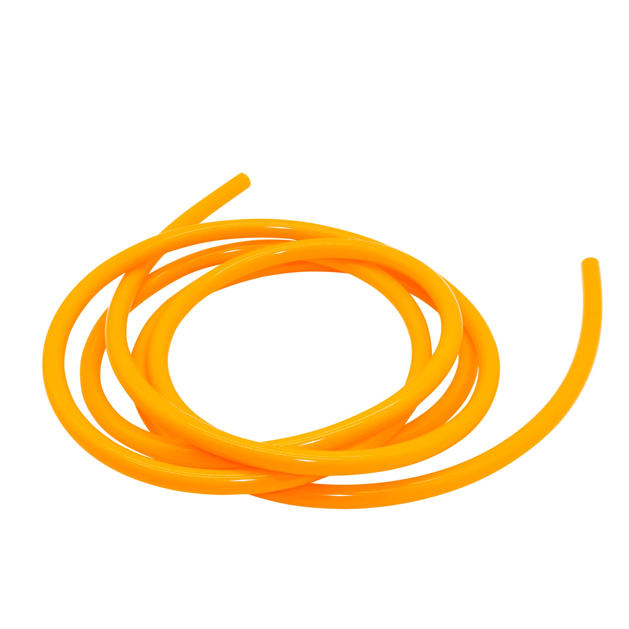 Lavmhab Orange Silicone Tubing 8Mm Id X 12Mm Od 3M (9.8Ft), Flexible Silicone Tube For Water Air Pump (Orange)