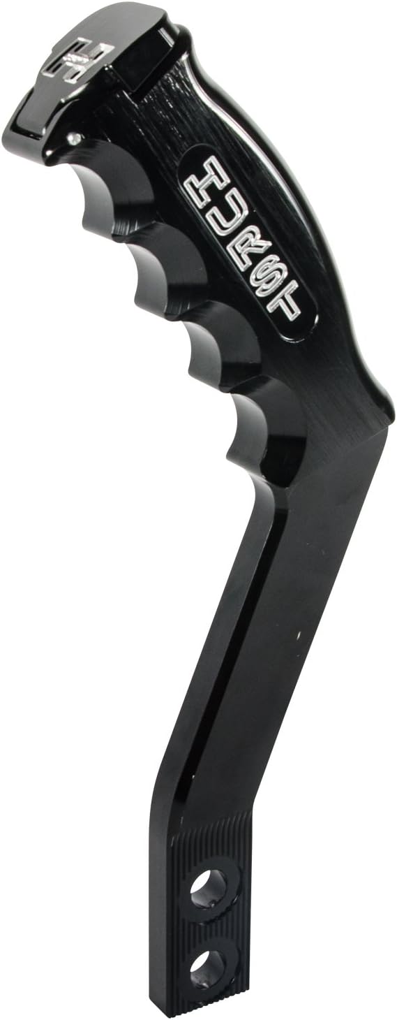Hurst 5381001 8.75" Black Aluminum Nitro Stick Shift Handle with Built-In 12V Switch