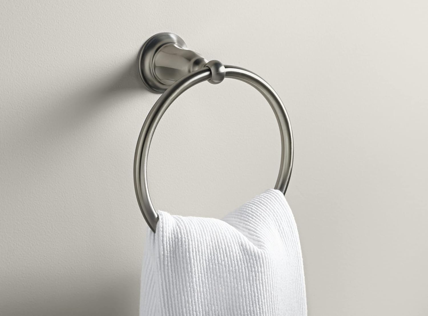 KOHLER K-13507-2BZ Kelston Bathroom Towel Ring, Oil-Rubbed Bronze