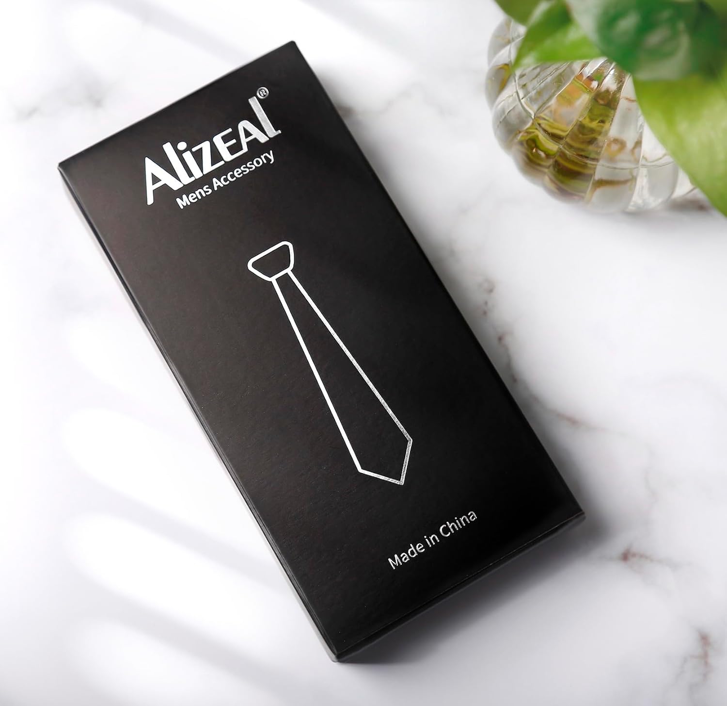 Alizeal Mens 3.15inch Delicate Colorful Floral Tie with Garden Flower Print Pocket Square - Image 6