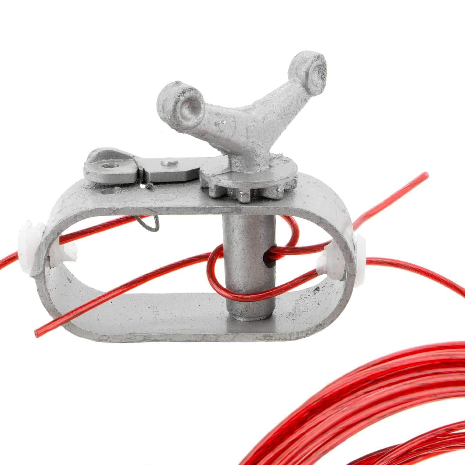 Tendeur Bache 21 Metres Corde De Serrage Pour Bâche De Piscine - 21 Mètres - Diamètre 2 Mm - Avec Tendeur Métallique - Fixation Solide Et Ajustable