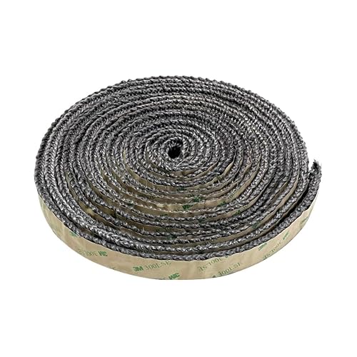 Self Adhesive Stove Window Glass Gasket Tape, 1" Width 72"