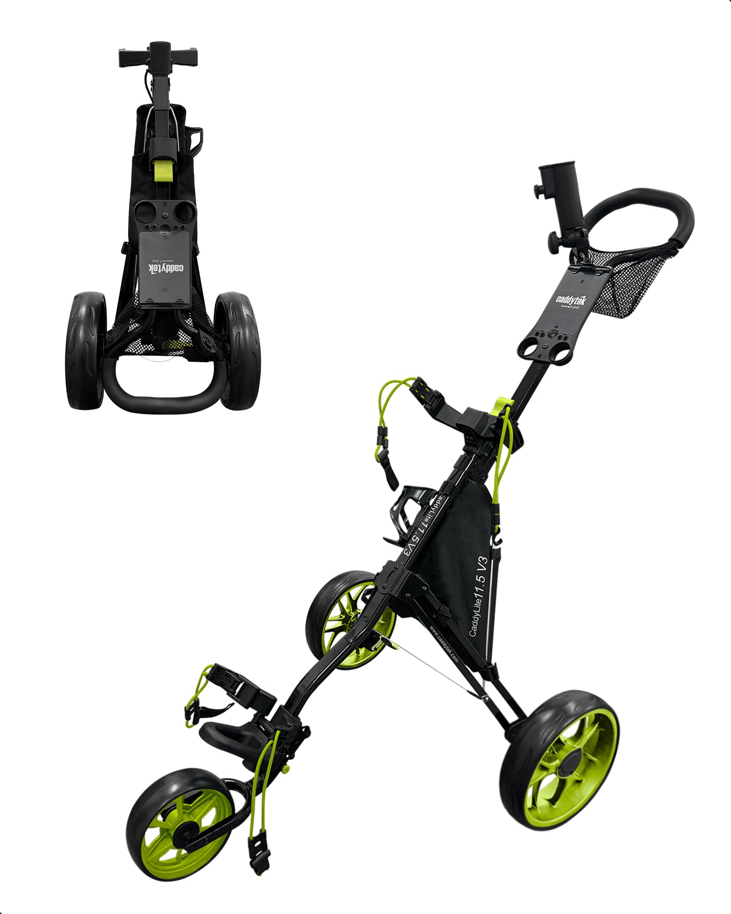 Chariot de golf à 3 roues Caddytek CaddyLite 11.5 V3 léger et pliable - 8