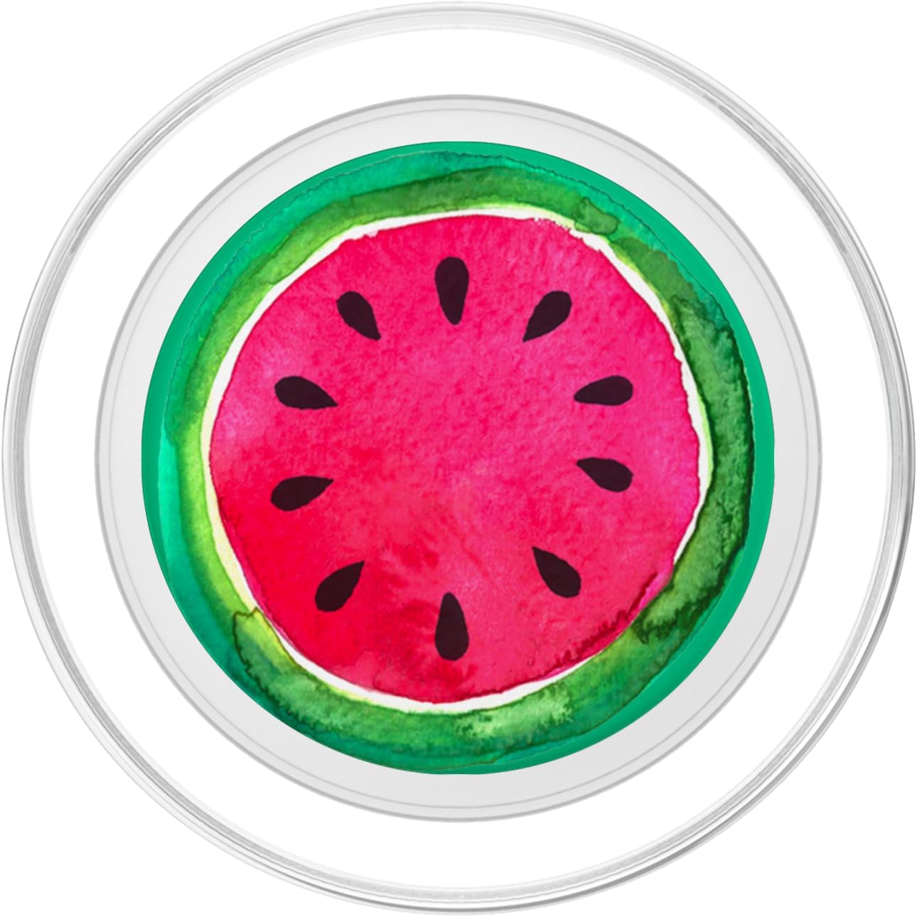 Watermelon Melon Fruit Juice Hawaiian Tropical White PopSockets PopGrip for MagSafe