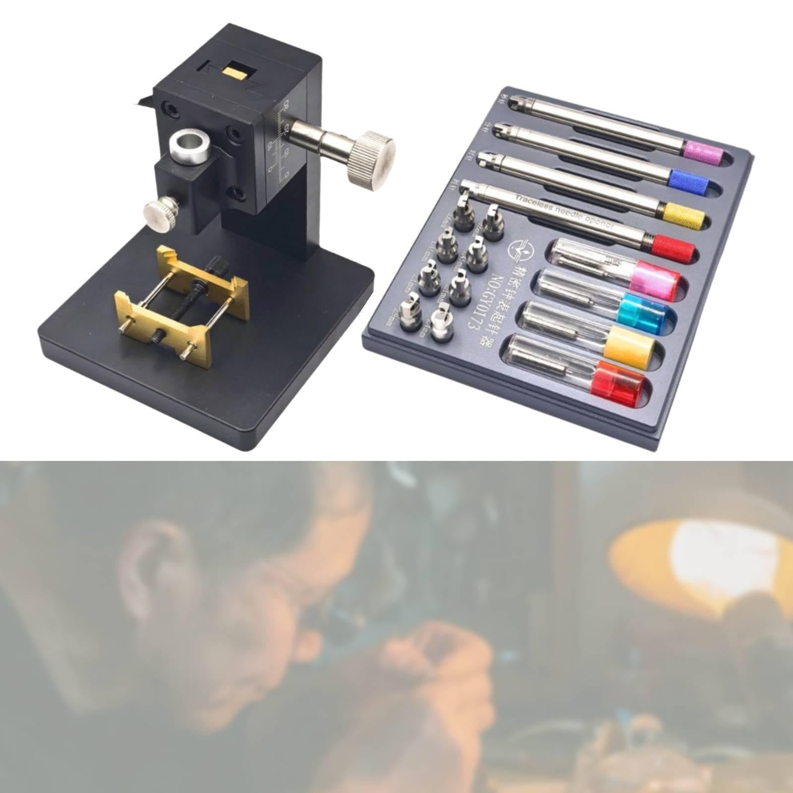 Kit de Herramientas para Desmontar Las Agujas Del Reloj: Herramienta de Reparación Ideal para Principiantes, Dirigida a Relojeras.