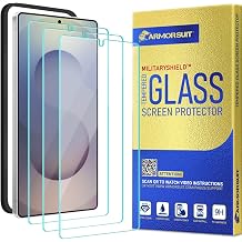 ArmorSuit 3 Pack for Samsung Galaxy S25 Ultra 6.9-inch Tempered Glass Screen Protector, MilitaryShield 9H HD Clear, Case Friendly, Bubble Free, w/Alignment Tool