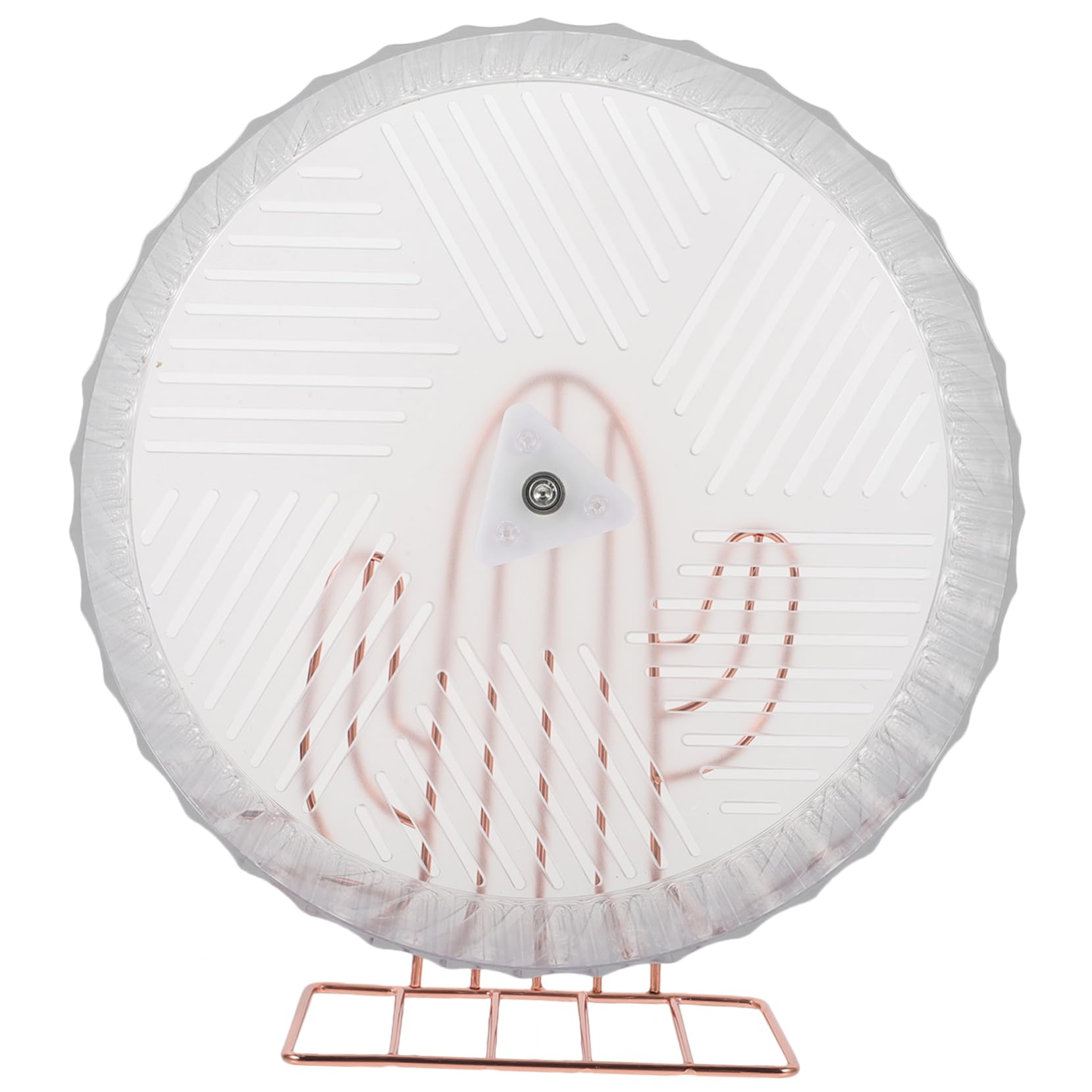 COLLBATH Roue pour Hamster Et Chinchilla Silencieuse Base Accessoire pour Cage à De Fer
