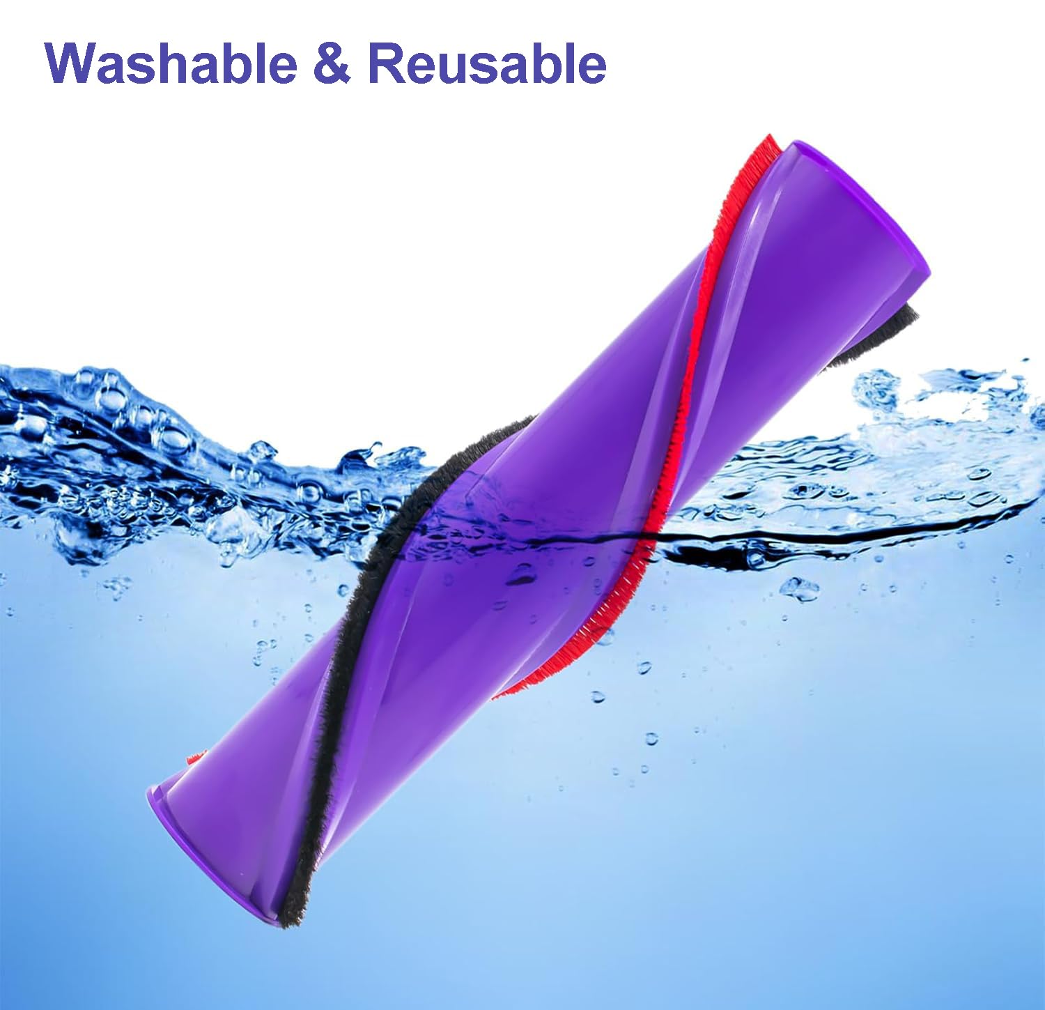 Tête de Brosse pour Dyson V7 V8 V10 V11 V15 SV10 SV11 SV12 SV14, Brosse électrique, Motorhead Remplacement Brosse Dyson, Brosse Motorisée Pour Tapis et Sols Durs et Coins étroits (FR)