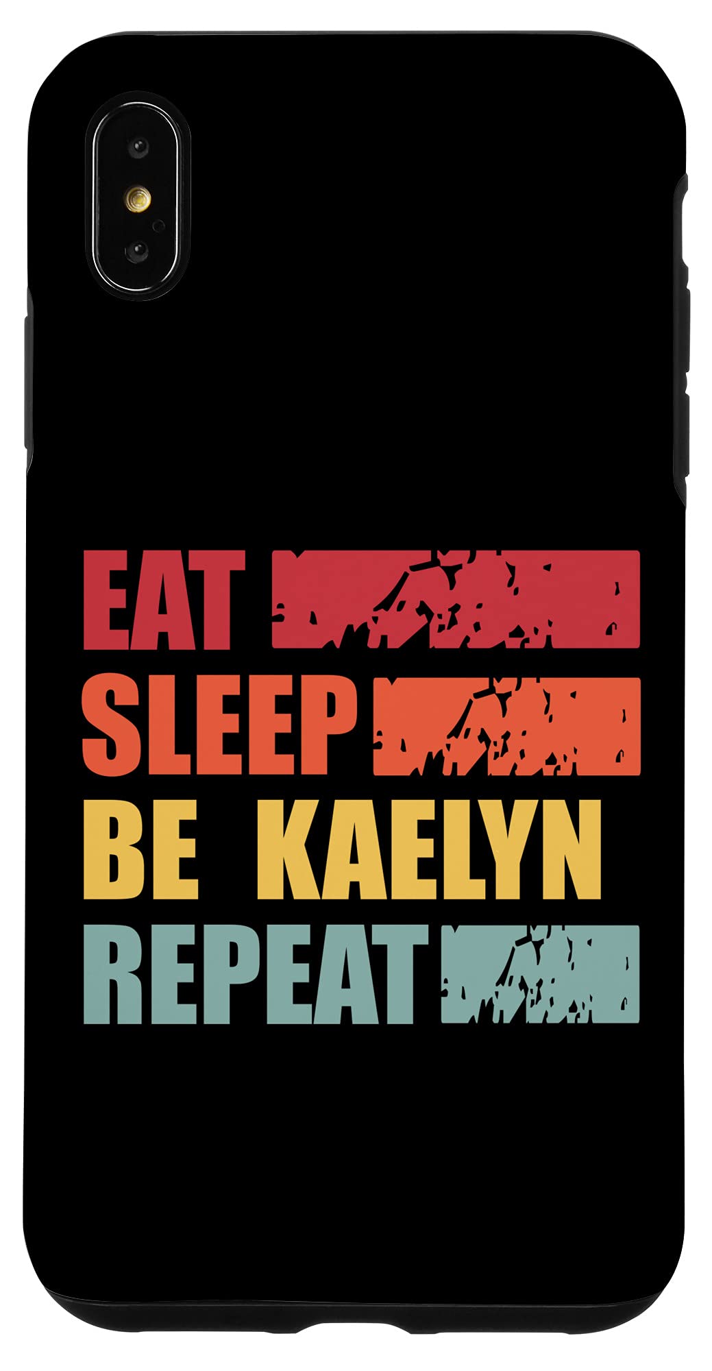 iPhone XS Max KAELYN Personalized Name Shirt KAELYN First Name Case