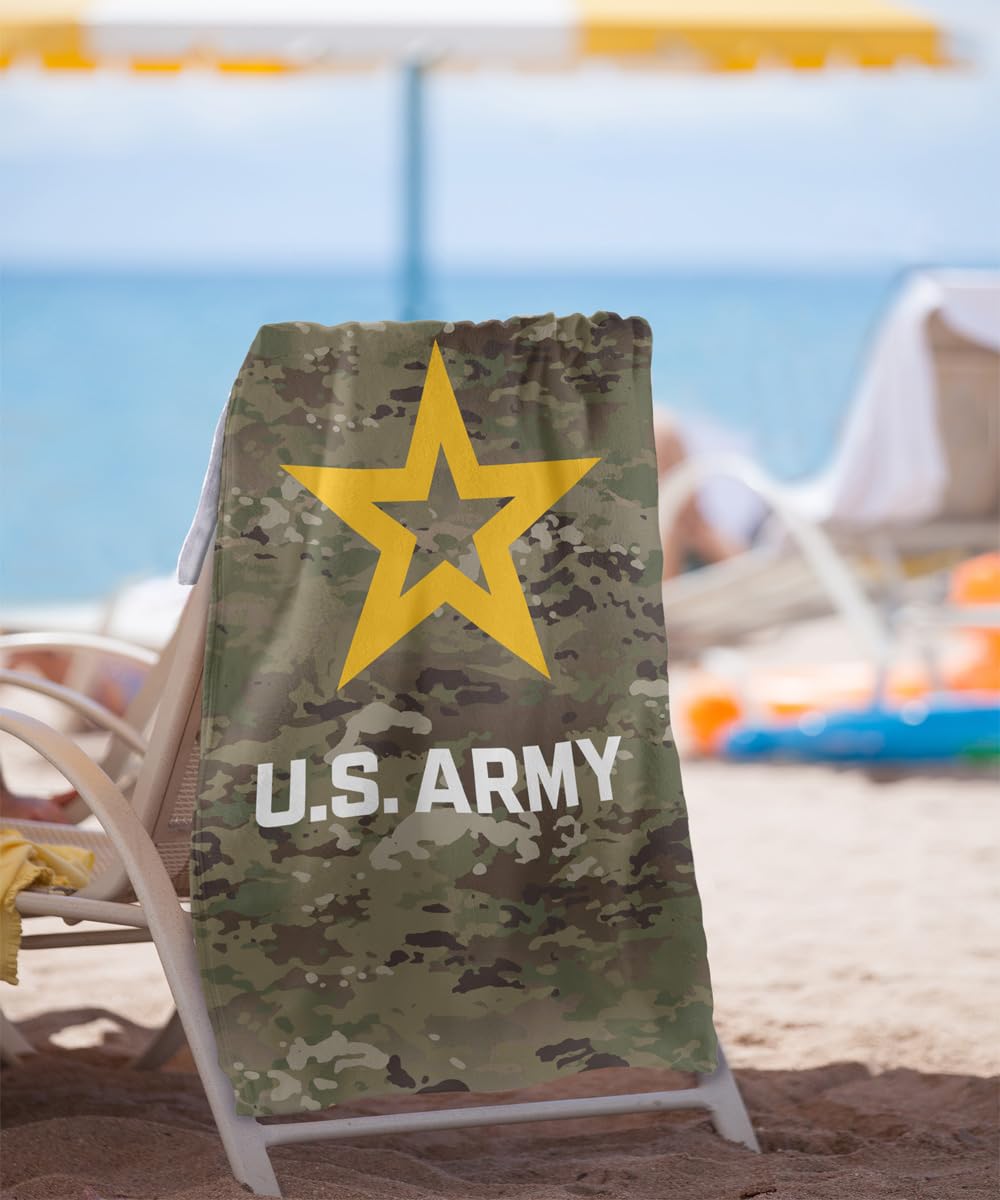 LOGOVISION Army Beach Towel, 30