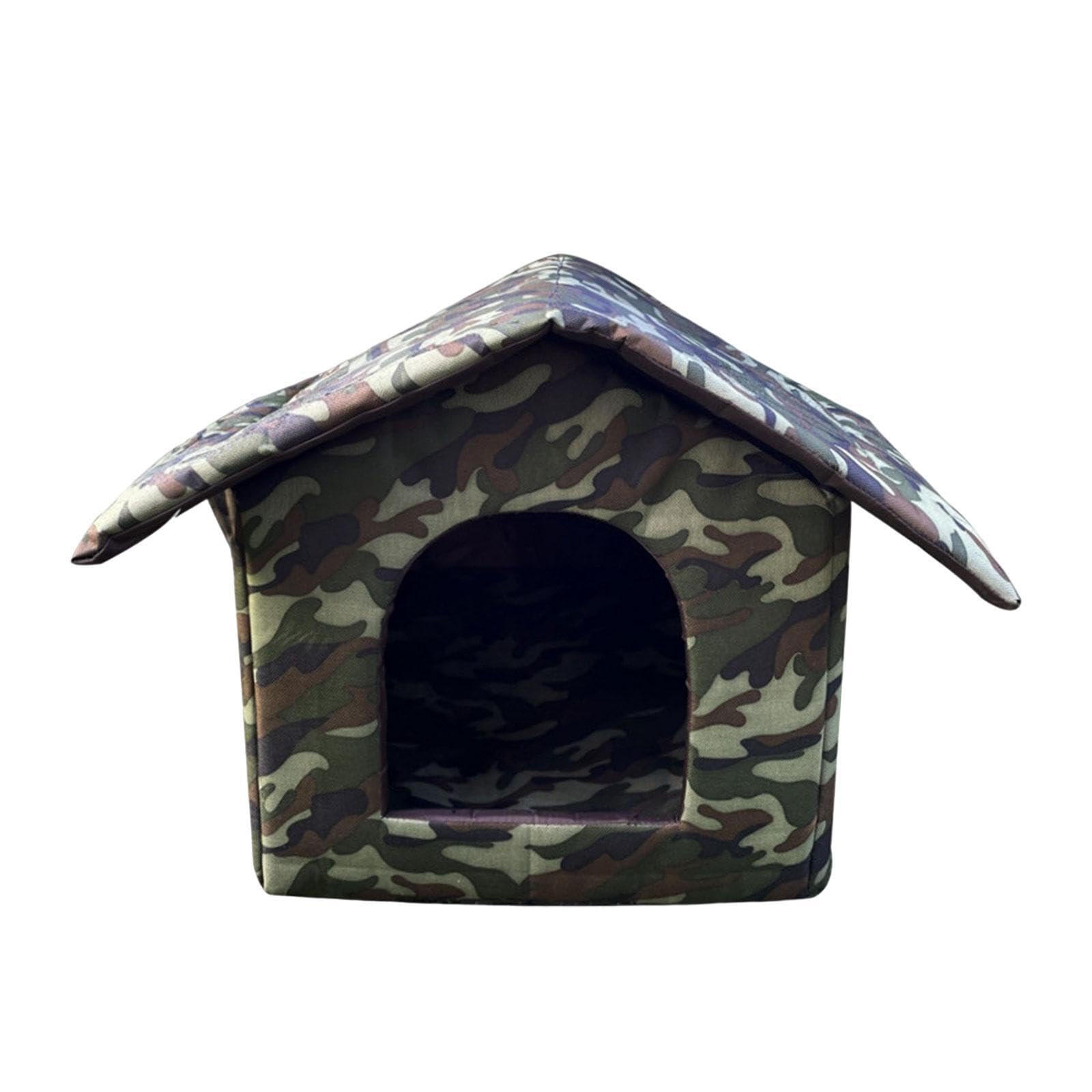 AUYXSSZ Kitten Pet Supplies Self Warming Sleeping Beds Keeps Outdoor Cat House Comfortable Suitable For All Strays Pet House Winter Oxford Cloth Stray Cats Shelter