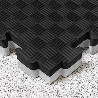 FORZA 1m² Reversible All-Purpose Foam Mat [20mm/40mm] | High-Density EVA Interlocking Flooring for Martial Arts, Gyms and Home Use​