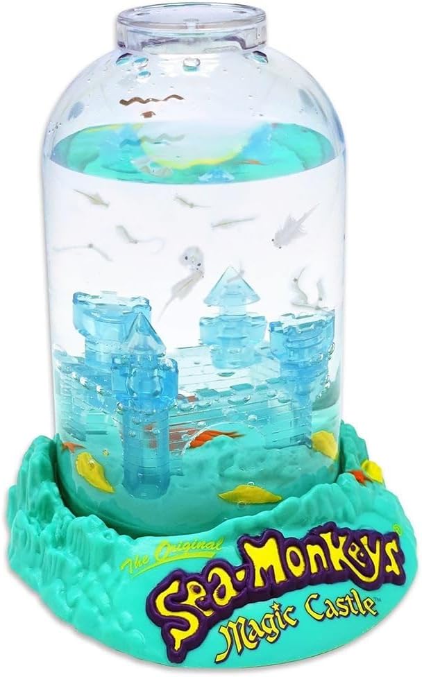 The Original Sea Monkeys - Magic Castle - Grow Your Own Pets Science Kit- Includes Eggs, Food, and Water Purifier (Packaging May Vary)