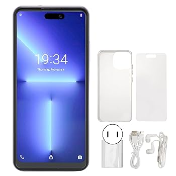 Android スマホ Amazon.co.jp: 7.0インチAndroid5g携帯電話、ウォータードロップ