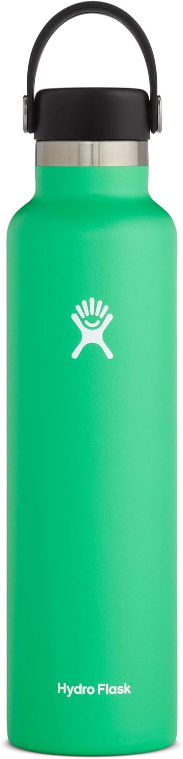 Hydro Flask Water Bottle - Standard Mouth Flex Lid - 24 oz, Spearmint