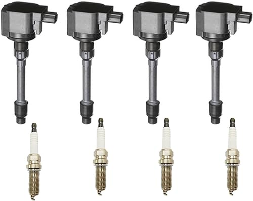 Bobina de encendido y piezas de repuesto de bujías de iridio láser para Honda Civic 2.0L 2016-2020