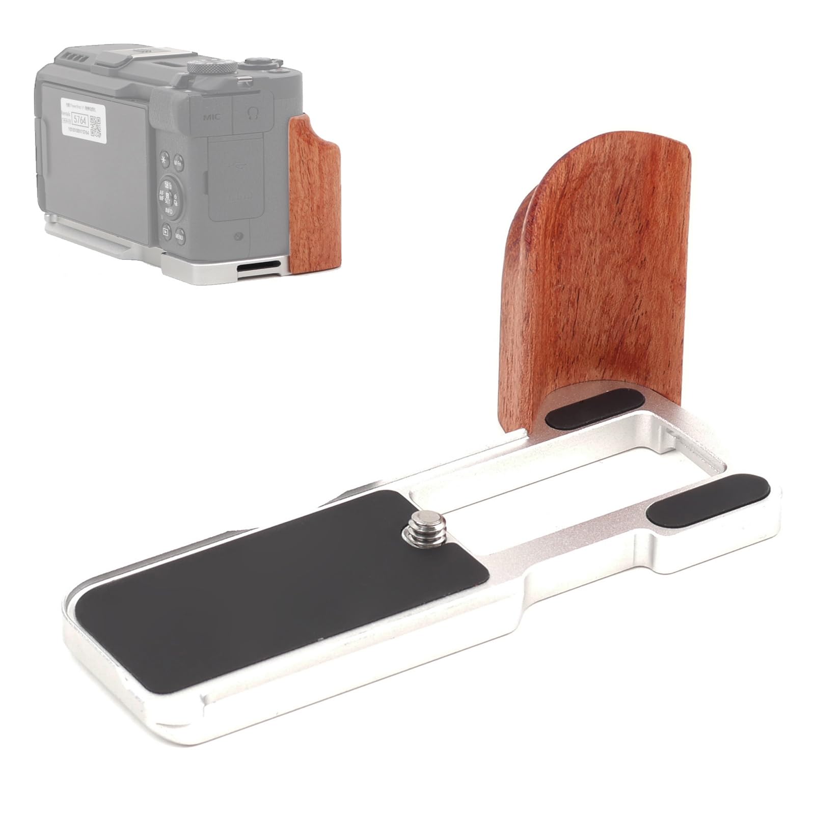 Amazon | SZZCNOX 金属製ハンドグリップ Canon PowerShot V1用