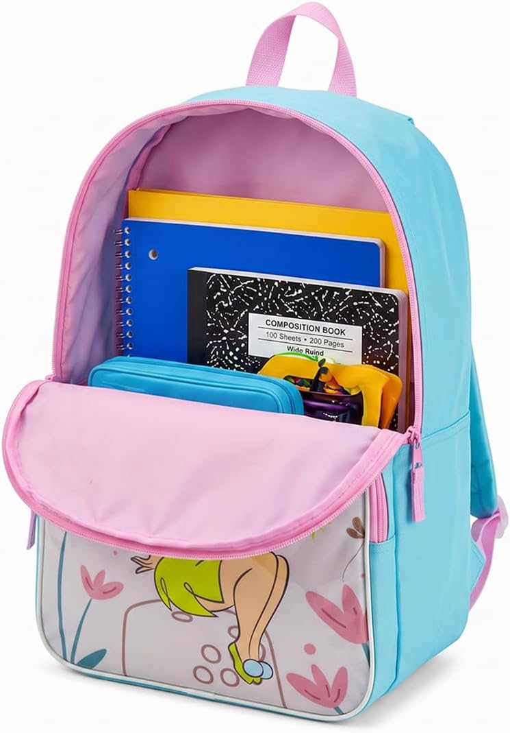 Disney Tinkerbell Backpack - Kids Backpack for Girls