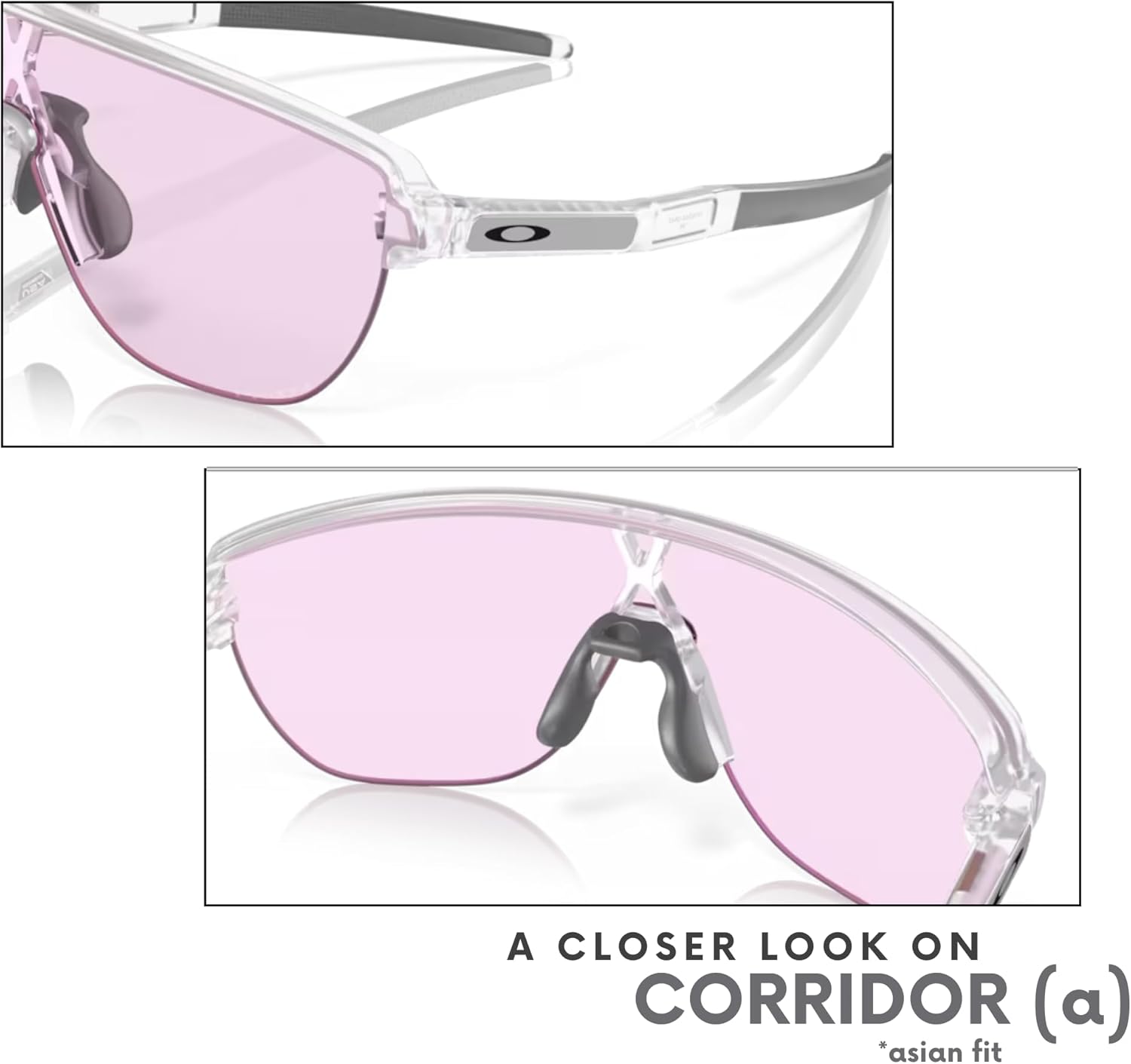 OAKLEY Corridor (a) OO9248A Shield Sunglasses for Men+ Bundle Accessory Leash Kit, Microfiber Pouch