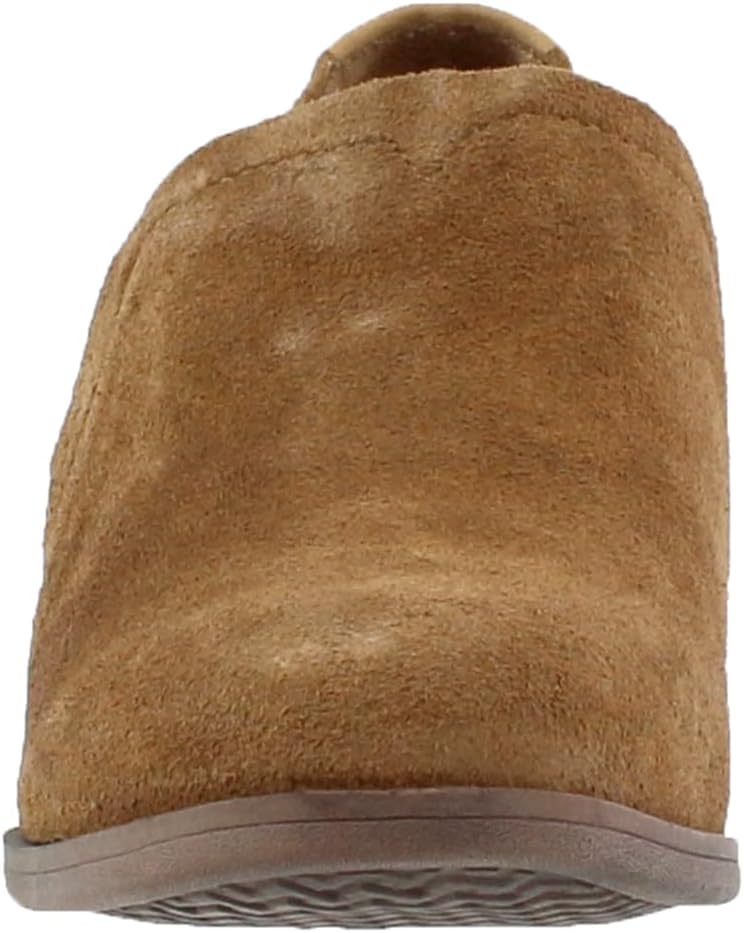 TOMS Desert Taupe Suede Women's Shaye Booties 10012287 Dark Amber Suede 12 B - Medium US