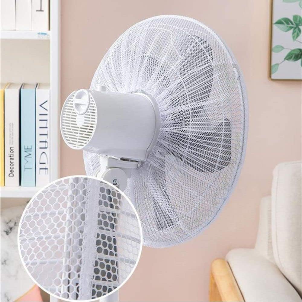 garbify kids finger protector | table safety cover with dustproof mesh washable for pedestal standing fan table (free size multicolor) (2, 2, piece)