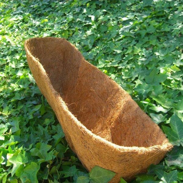 Coconut or Coco Liner for XL Size Baskets & Troughs - Liner is 48 Inch x 9 x 9