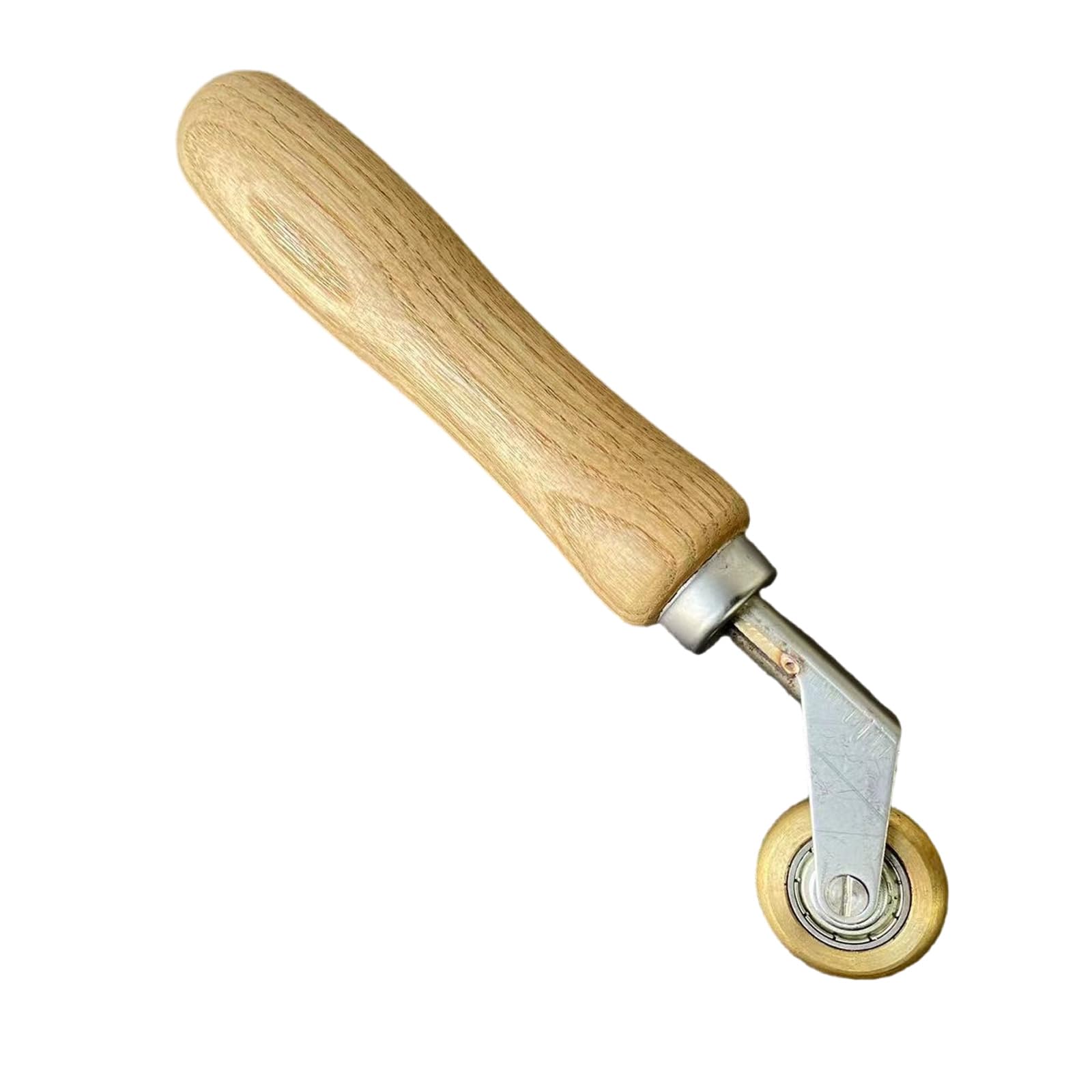 Ergonomic Handle Rolling Wheel Wall Paper Construction Tool Wallpaper Seam Roller for Sewing Smoothing Easy to Use Ergonomic Handle Rolling Wheel