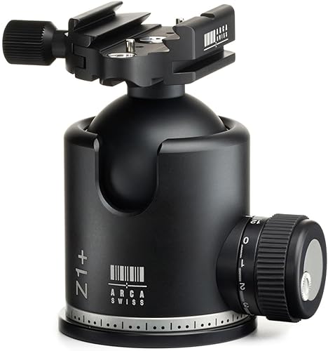 Arca Swiss Monoball Z1+ - Cabezal de trípode con dispositivo clásico de ajuste rápido (placa no incluida)