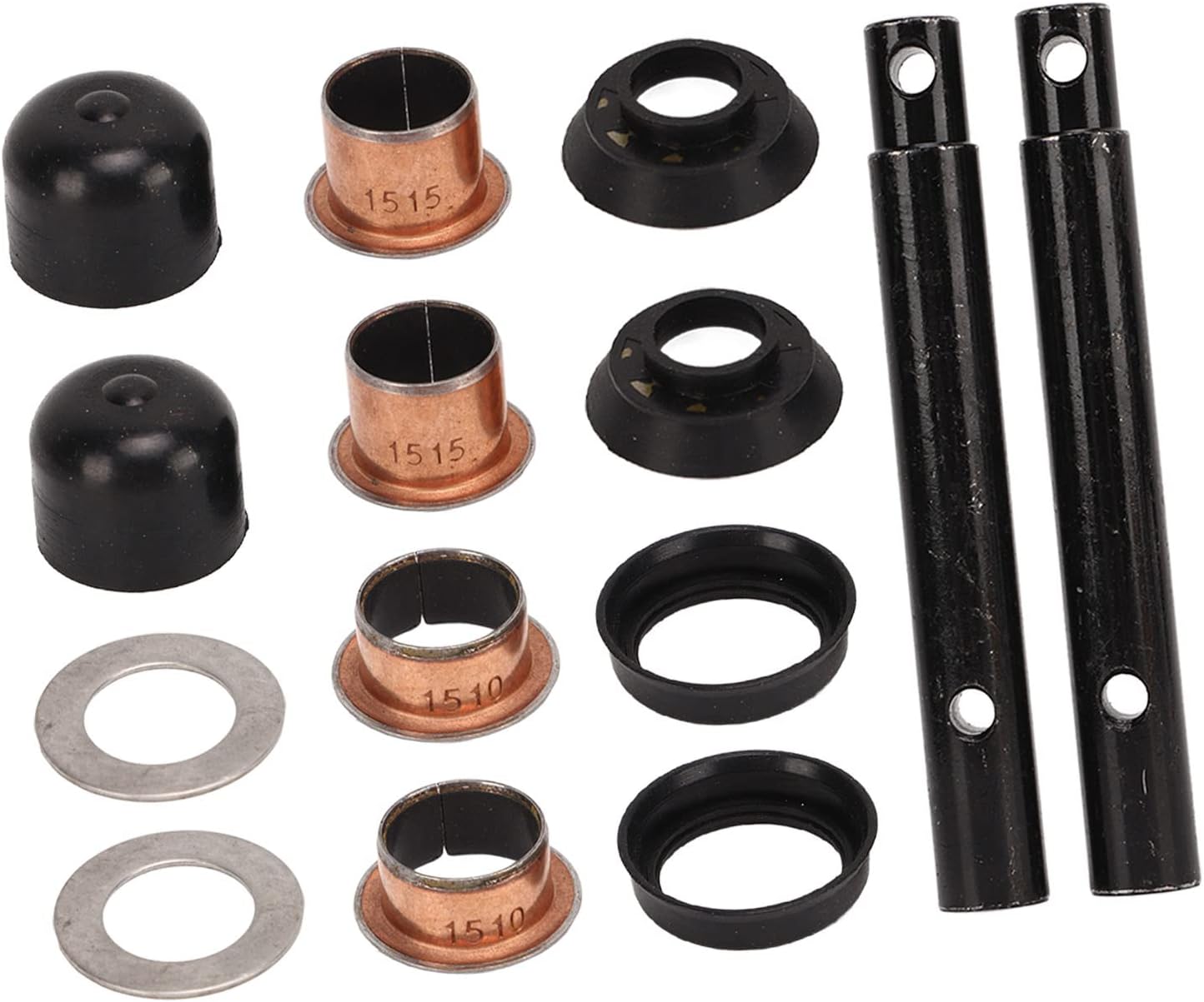 Aramox Cart King Pin and Bushing Kit, Metal Alloy, Improved Steering and Ride Quality for G16 G19 G20 1985-2001