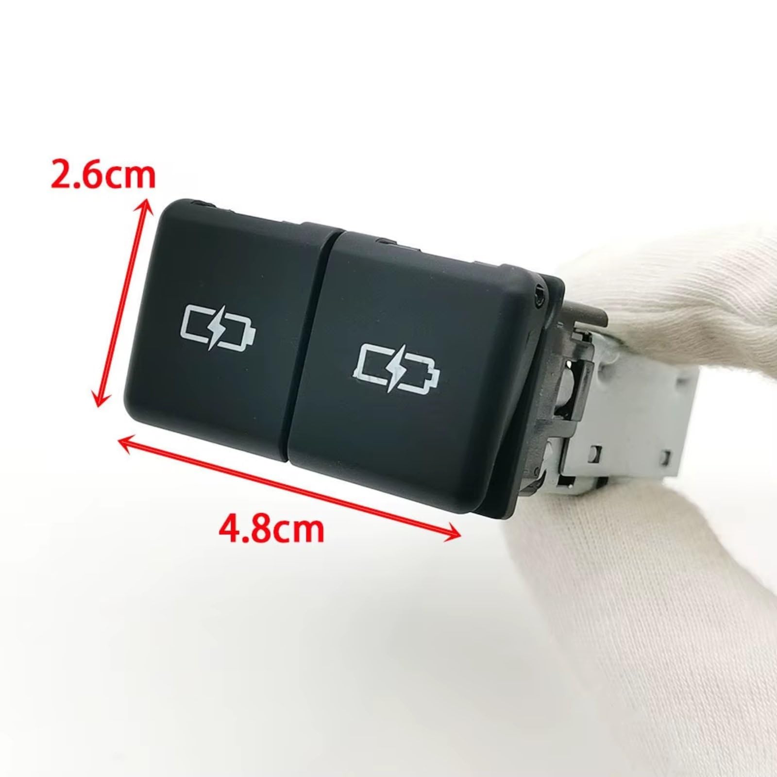 Porta USB Centro Compatibile Con Toyota Per RAV4 Per Wildlander 2020-2024 Auto QC3.0 Tipo-C PD Interfaccia Ricarica Doppio Caricatore Ricambi Auto