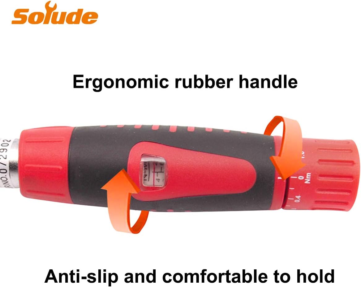 Black Friday - 60% OFF SOLUDE 15 Piece 1/4 Bicycle Torque Wrench Set,2-24N.m Cycling Bike Maintenance Socket Tools Kits with 1/4 to 3/8 Adapter, Extension Bar and Protective Storage Box Black Friday - 60% OFF SOLUDE 15 Piece 1/4 Bicycle Torque Wrench Set,2-24N.m Cycling Bike Maintenance Socket Tools Kits with 1/4 to 3/8 Adapter, Extension Bar and Protective Storage Box