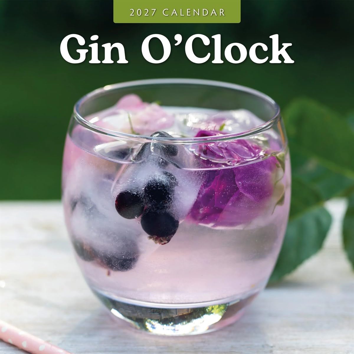 Gin O'clock 2027 Square Wall Calendar: Original Red Robin Publishing Ltd-Kalender [Mehrsprachig] [Kalender]