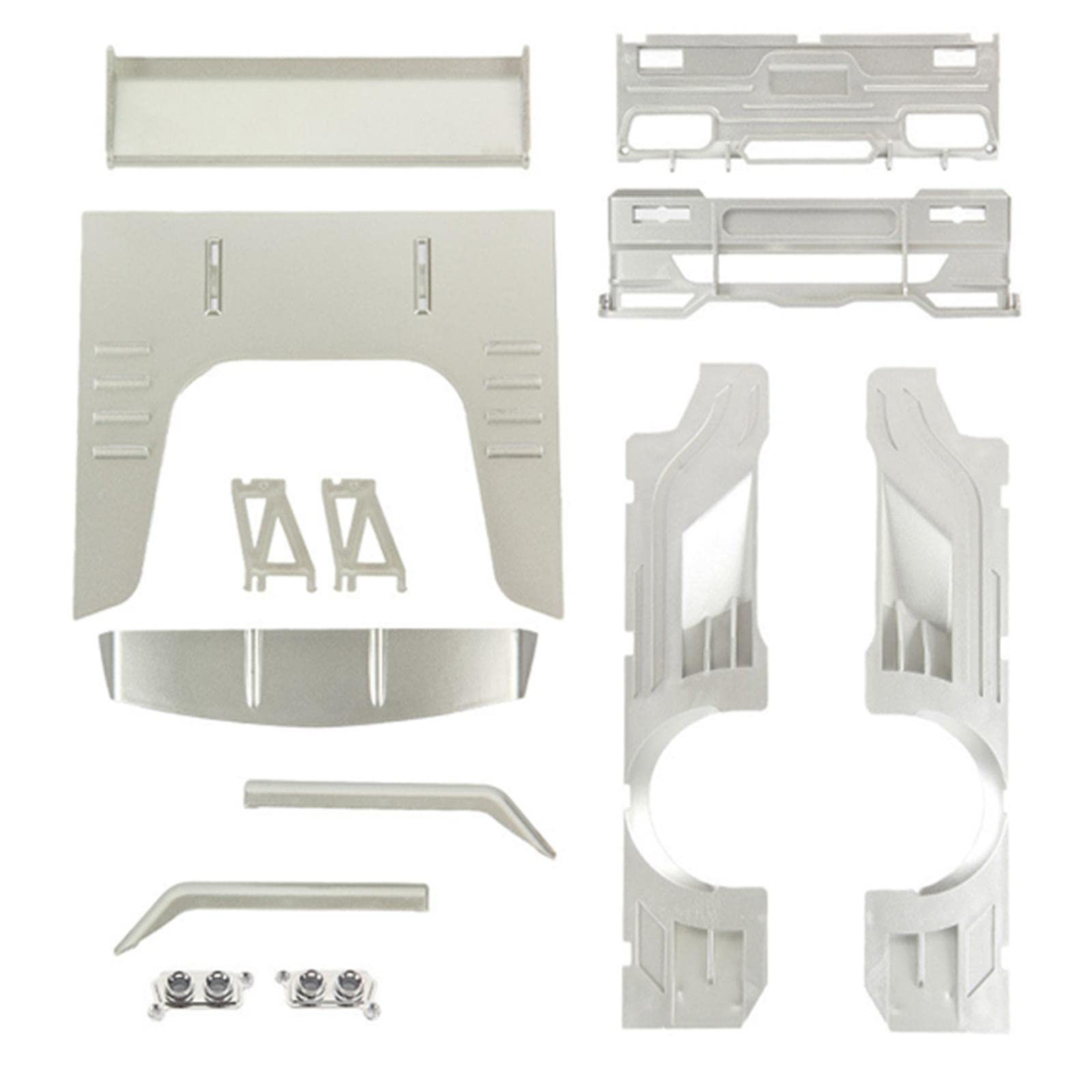 ATORSE Rc Car Body Surrounded Kits for Wpl D12 1:10 Rc Pick Up Truck Spare Parts-image-17