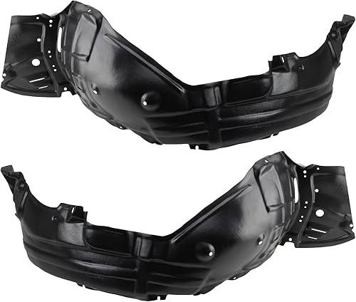 Juego de protectores de guardabarros interior delantero compatible con Lexus GS300 2006-2007 GS430 2007 GS450h LX1250113 LX1251113