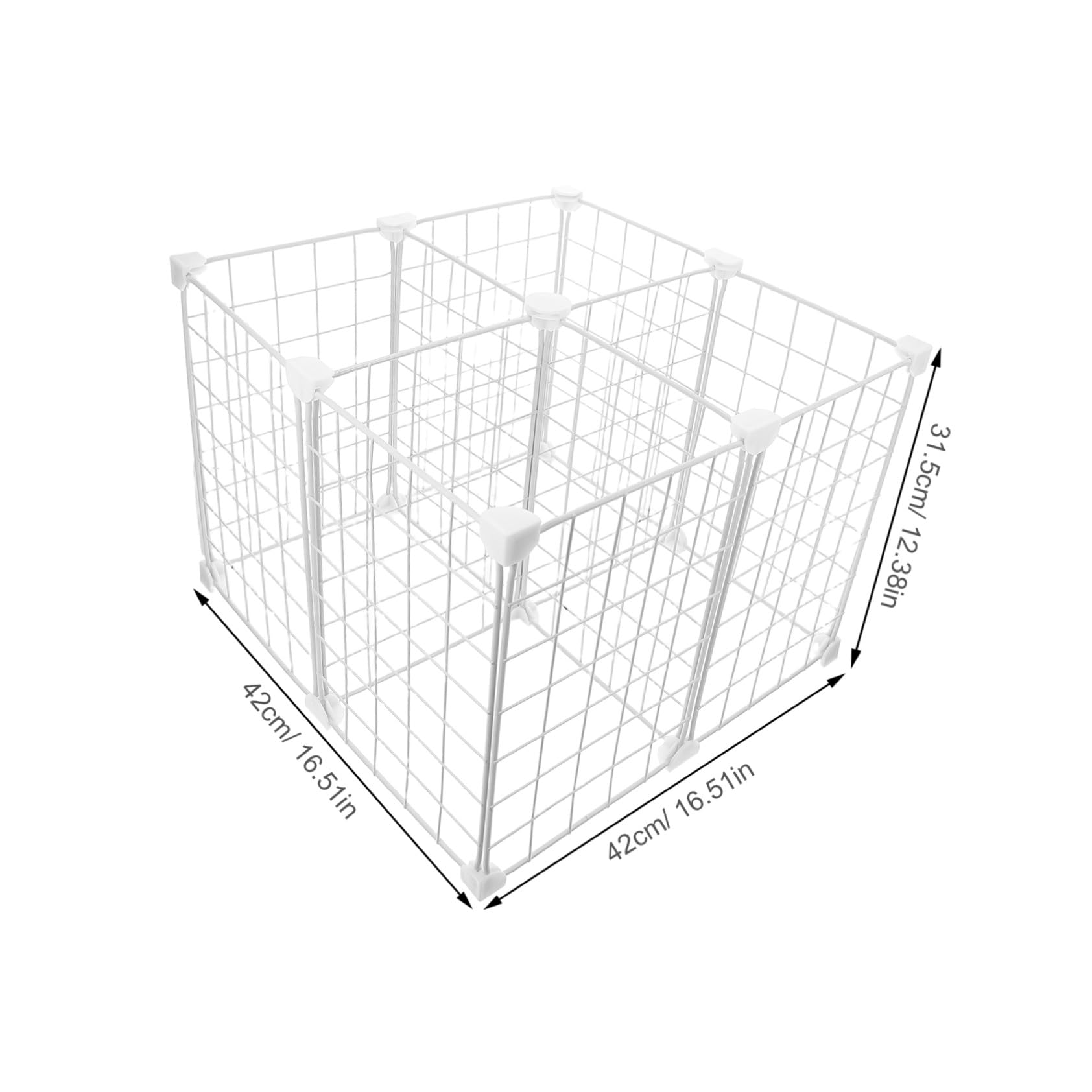 PRETYZOOM Divisorio per Congelatore Pozzetto Cestello Organizer in Filo Metallico per Congelatore Contenitore per Conservazione di Pesce e Alimenti Separatore per Ripiani