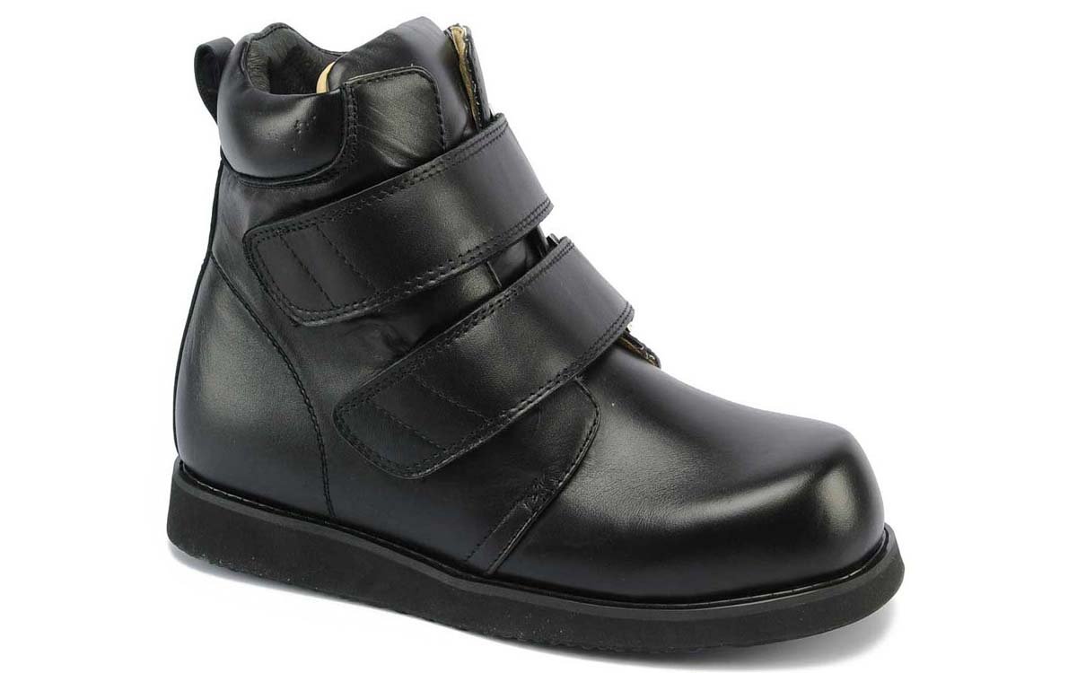 Mt. Emey 503-c - Men's Charcot Strap Closure Boots By Apis Black - 16 9e