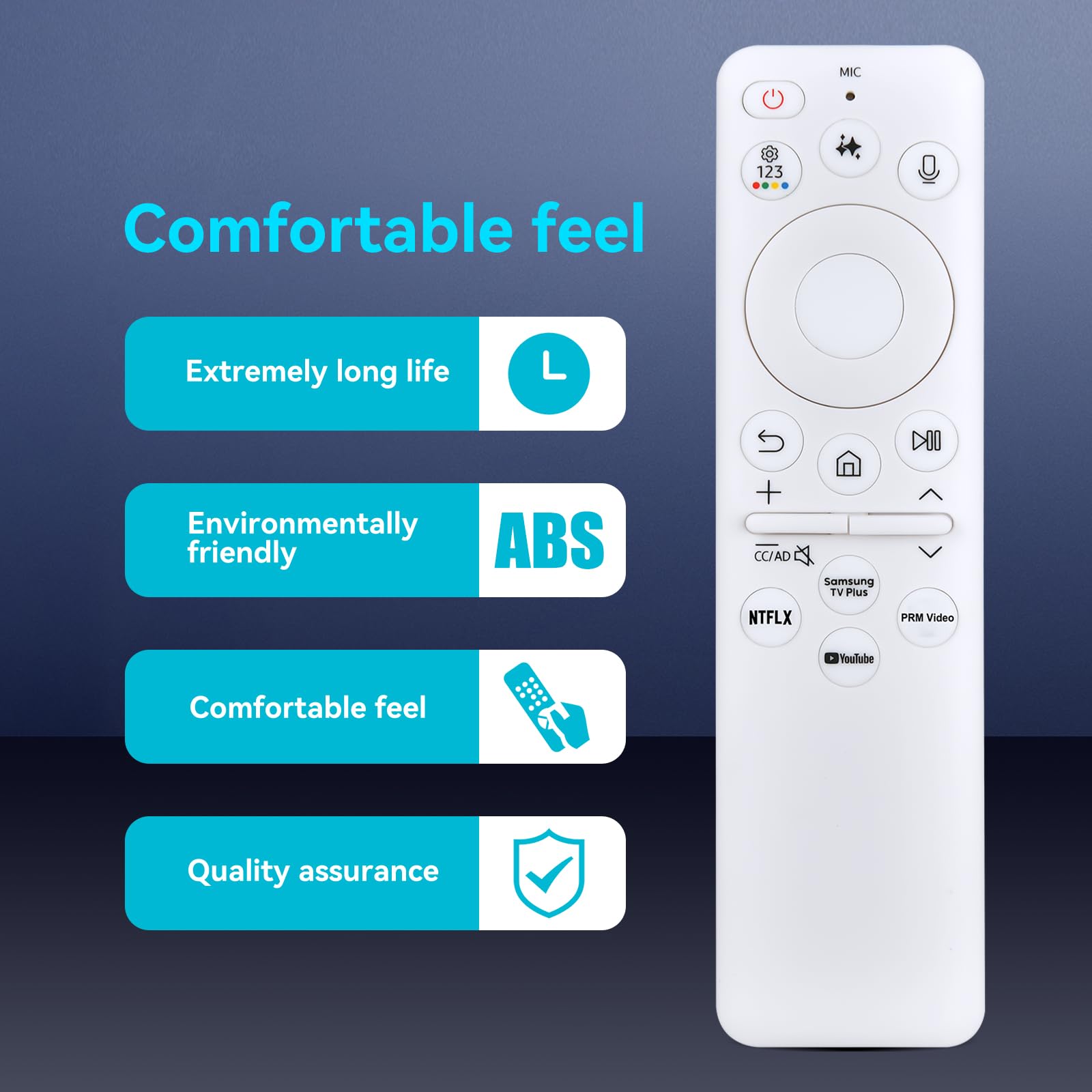 BN59-01480A TM2560E - Telecomando solare di ricambio per Smart TV Samsung