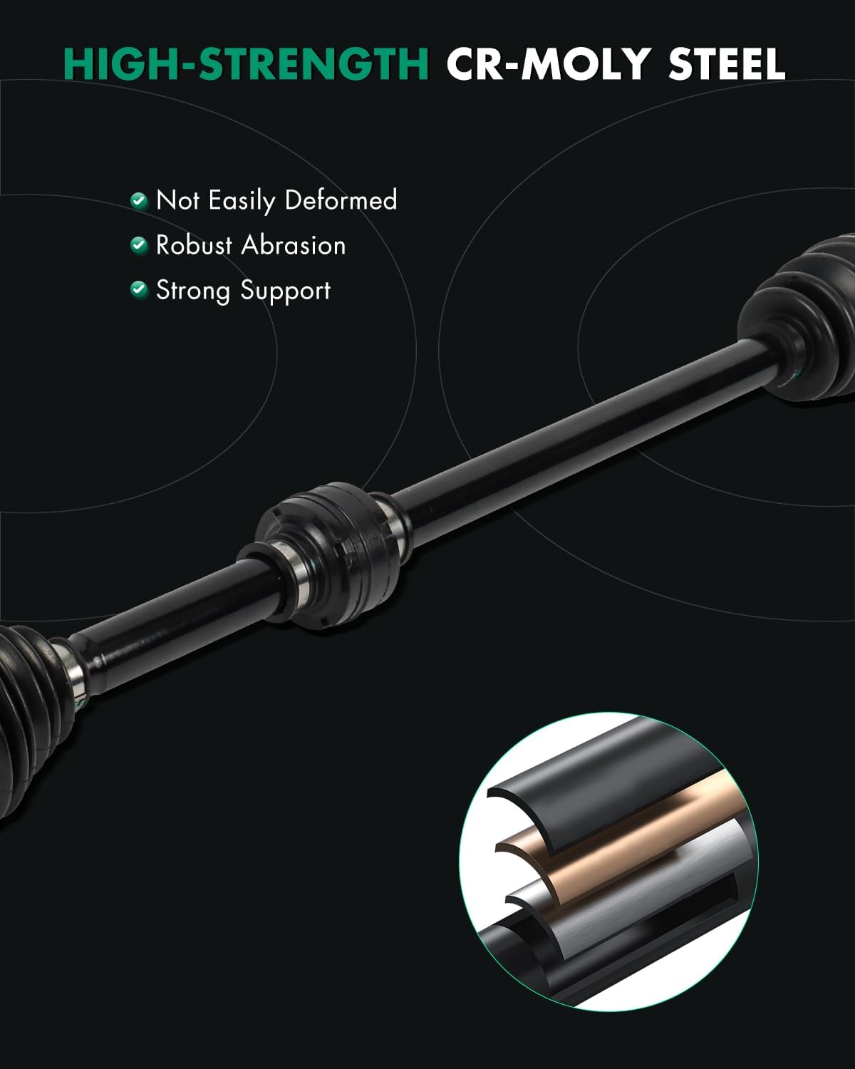 CV Axle Shaft Assembly Front Right Fit For Kia Rio 1.6L 2013-2017