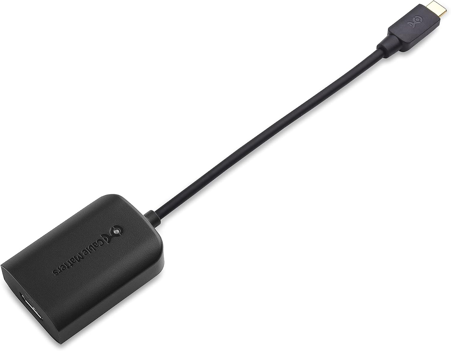Cable Matters USB C to HDMI Adapter (USB-C to HDMI Adapter) Supporting 4K 60Hz and 60W Charging Black - Thunderbolt 4 / USB4 / Thunderbolt 3 Port Compatible with MacBook Pro, iPad Pro