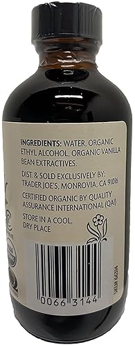 Miniatura 2 de Trader Joes Pure Bourbon Vanilla Extracto - 4 Fl Oz 40fl oz en botella de plástico