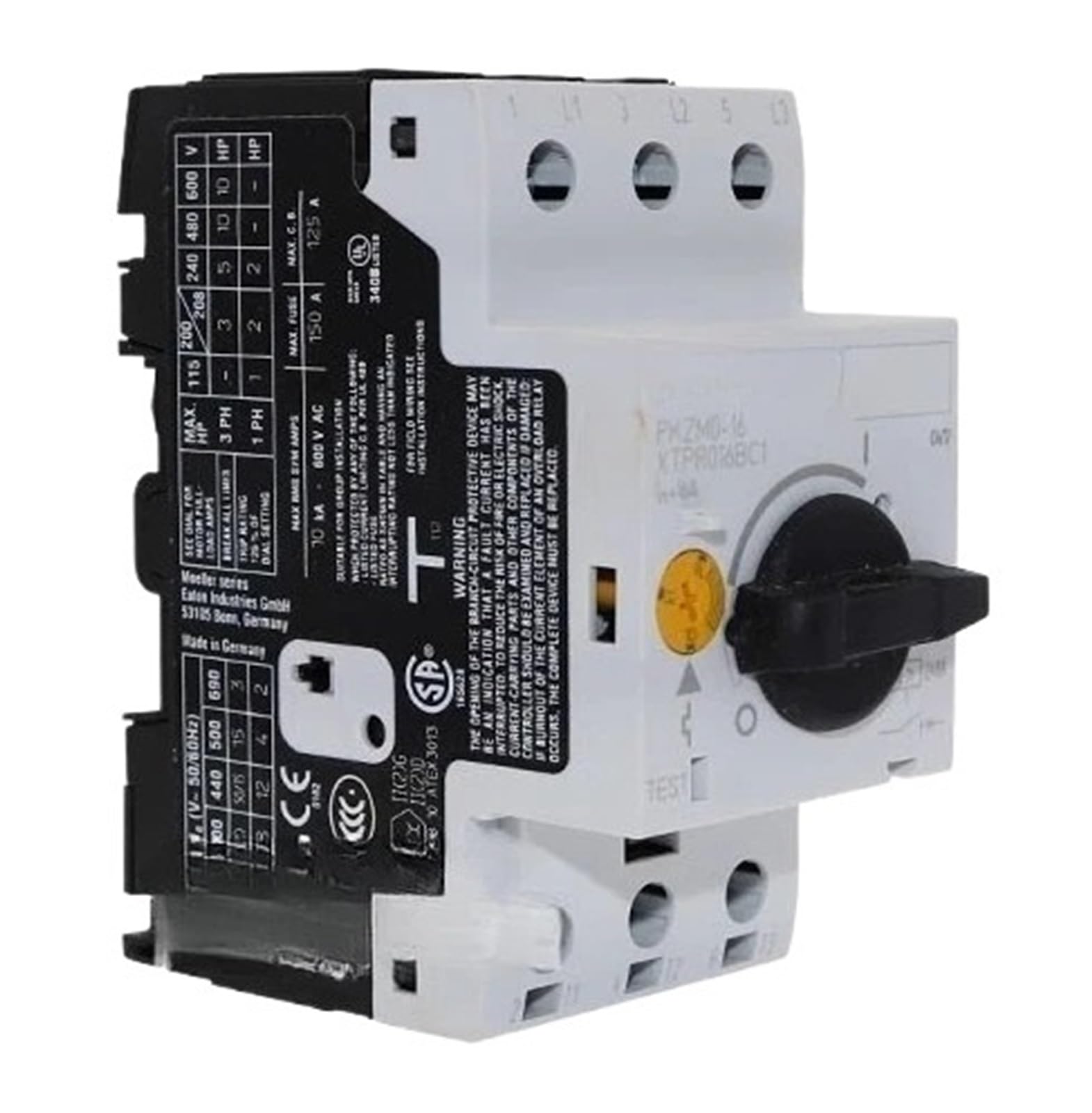 CJKXPZMH PKZM0-16 Motor Circuit Breaker XTPR016BC1