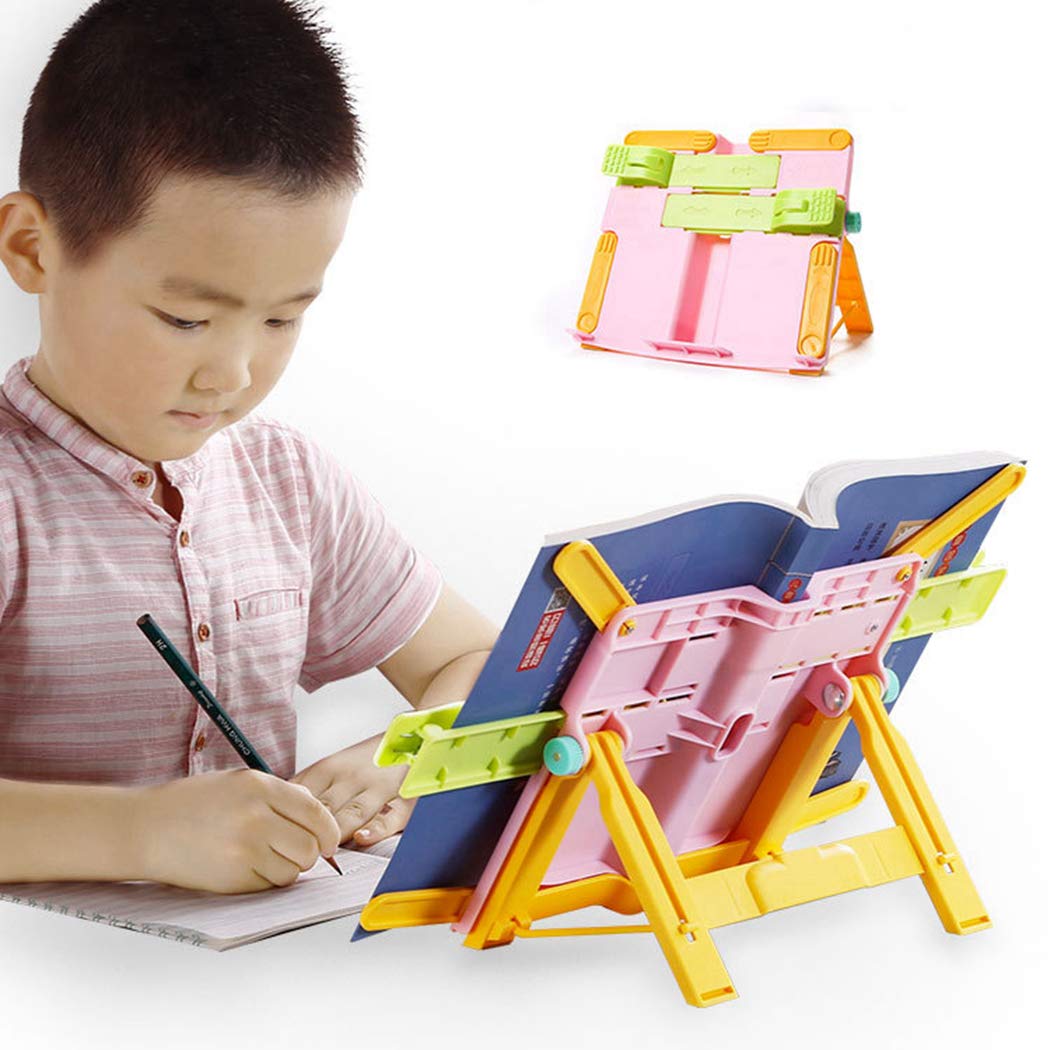 Outgeek Kids Reading Stand Folding Portable Lightweight Book Stand Book