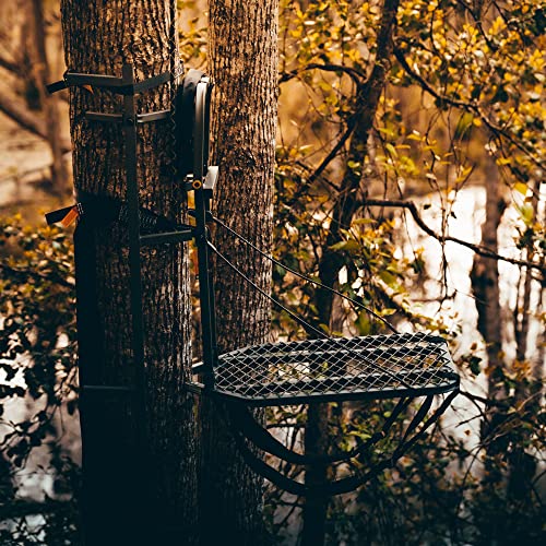 Rivers Edge® Big Foot™ Noiseless Strap, Fits Big Foot™ Hang-On Treestands, Replace Weathered Straps, Noiseless Attachment, Re783 Black #TOP3
