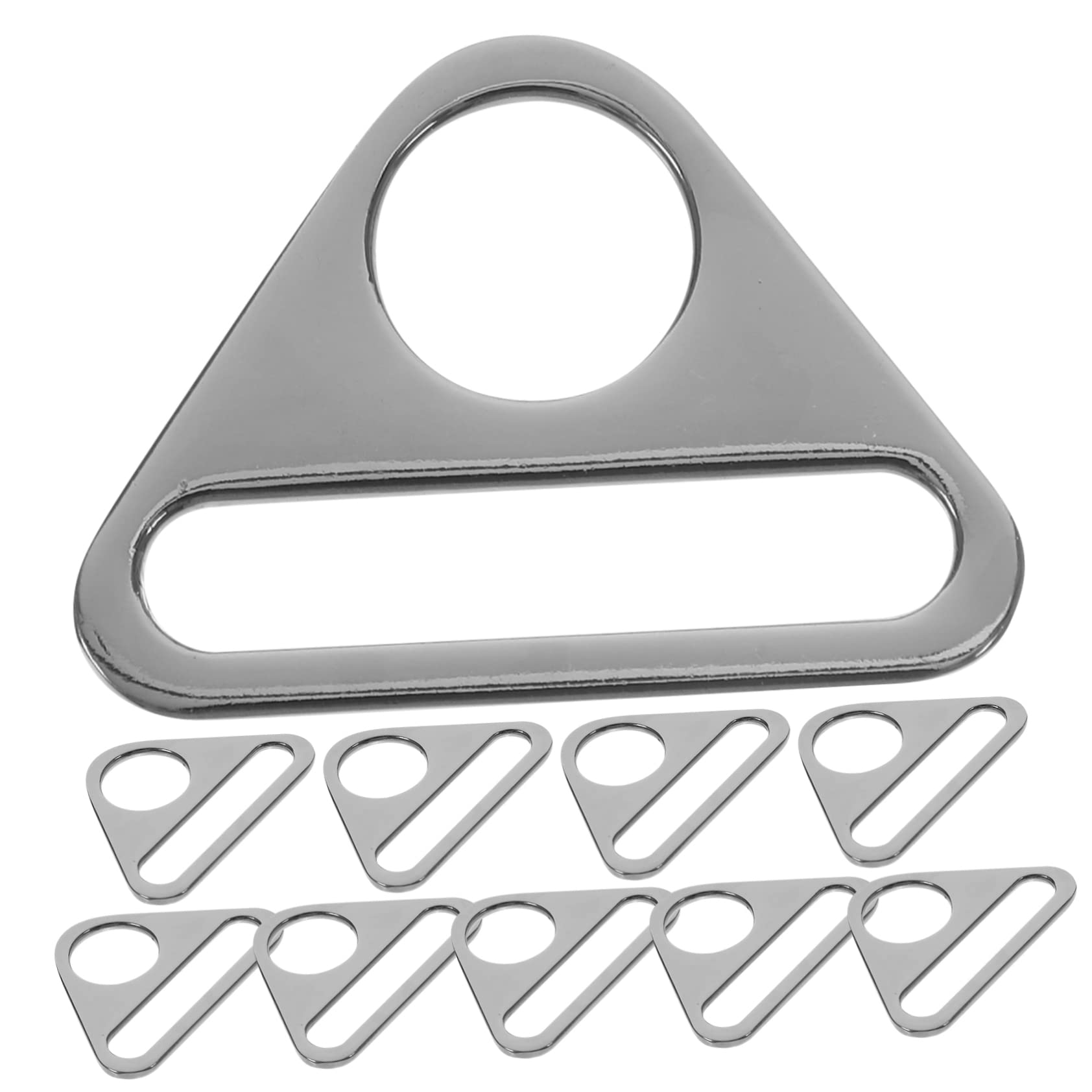 STOBOK 30stücke Triangel Schnallen Aus Verstellbare Bastelschnallen Für Bekleidung Und Zubehör Für Rucksäcke Hosenträger Und Mehr