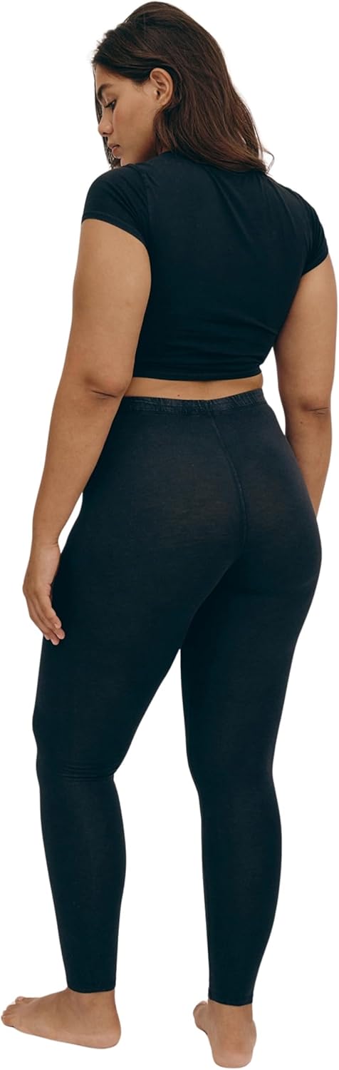 Organic Basics Womens Core Cotton Short Sleeve Baby Tee - Image 4