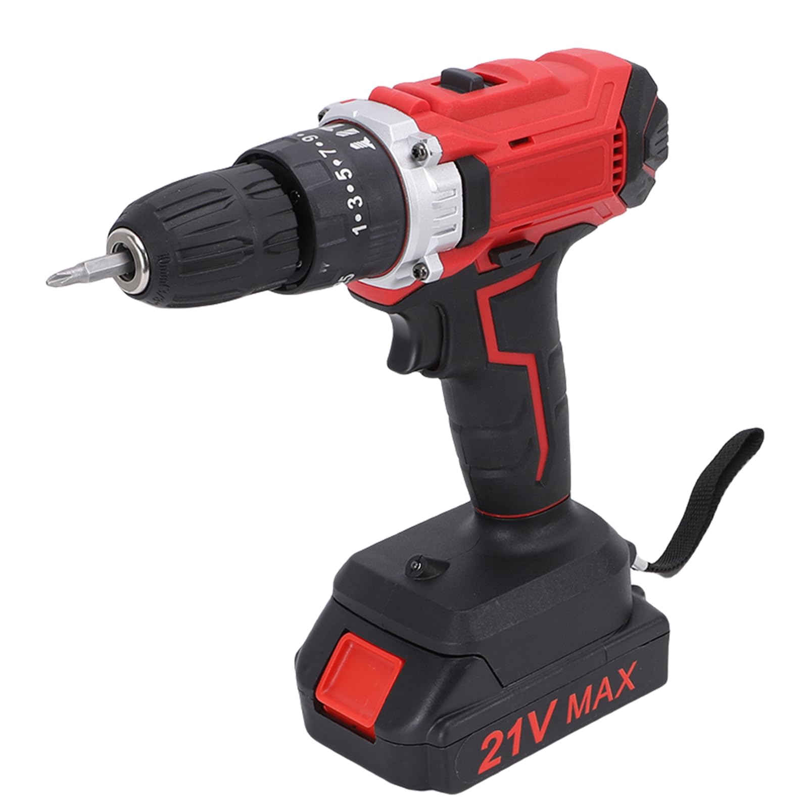 FTVOGUE Taladro Inalámbrico y Llave de Impacto Combinado, 20V, 2 Piezas,