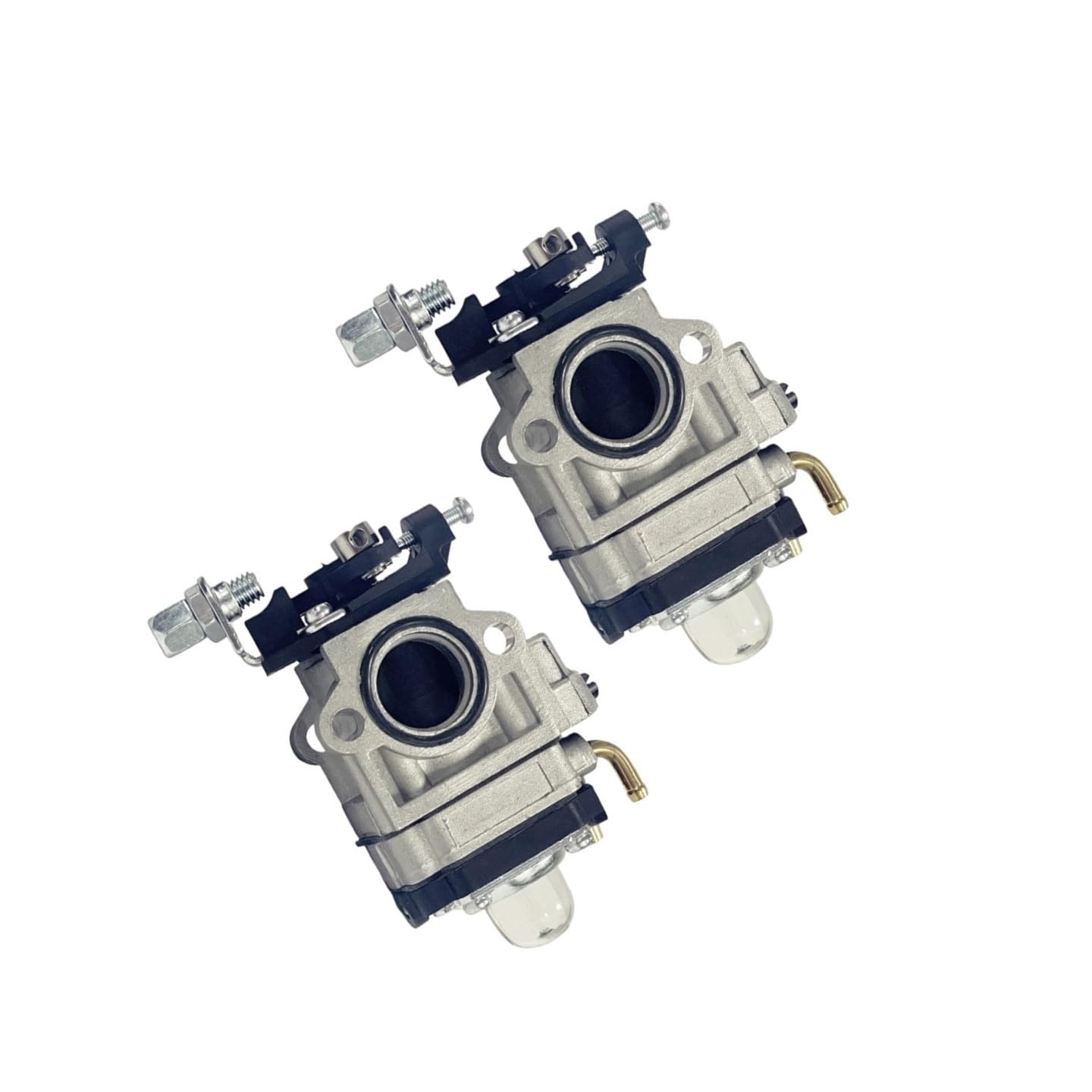Accesorios de carburador de 15mm, carburador de Motor desbrozadora Apto for 40-5 44-5 43cc 52cc de 2 Tiempos, 1-2 uds.(2PCS)