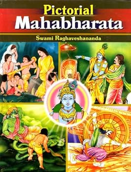 Hardcover Pictorial Mahabharata Book